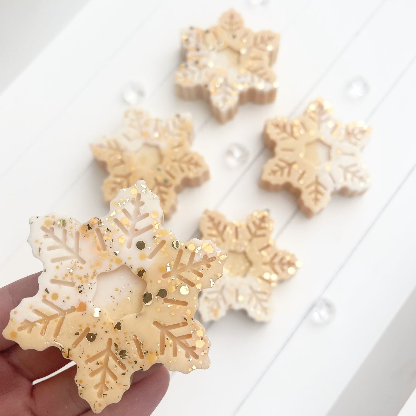 ‘Marshmallow & Snowflake Cookie" Snowflakes